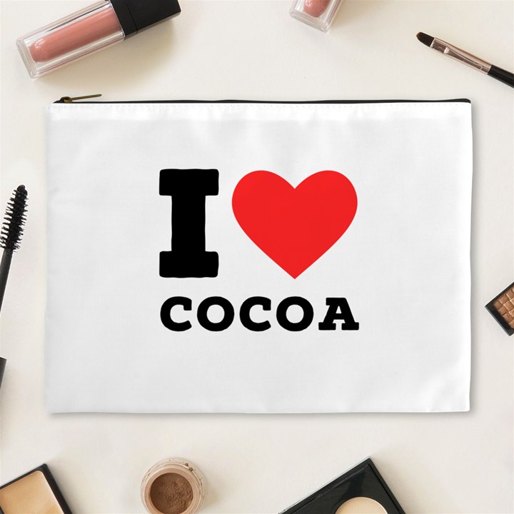 I love cocoa Cosmetic Bag (XL)