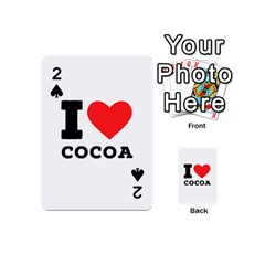 I Love Cocoa Playing Cards 54 Designs (mini) by ilovewhateva