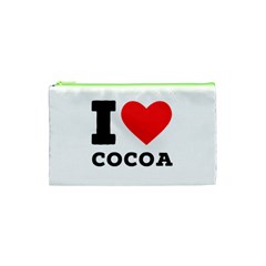 I Love Cocoa Cosmetic Bag (xs) by ilovewhateva