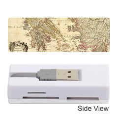 Map Of Greece Archipelago Memory Card Reader (stick) by B30l