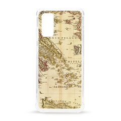 Map Of Greece Archipelago Samsung Galaxy S20 6 2 Inch Tpu Uv Case by B30l