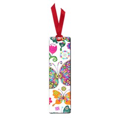 Butterflies Abstract Colorful Floral Flowers Vector Small Book Marks by B30l