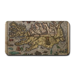 Iceland Cartography Map Renaissance Medium Bar Mat by B30l