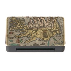 Iceland Cartography Map Renaissance Memory Card Reader With Cf by B30l