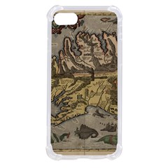 Iceland Cartography Map Renaissance Iphone Se by B30l