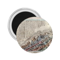 Mountain View Mountain Top Infographics Map 2 25  Magnets by B30l