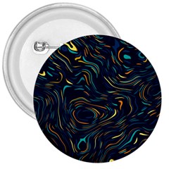 Colorful Abstract Pattern Creative Colorful Line Linear Background 3  Buttons by B30l