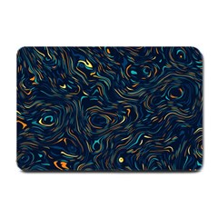 Colorful Abstract Pattern Creative Colorful Line Linear Background Small Doormat by B30l