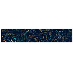 Colorful Abstract Pattern Creative Colorful Line Linear Background Large Premium Plush Fleece Scarf 