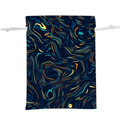 Colorful Abstract Pattern Creative Colorful Line Linear Background Lightweight Drawstring Pouch (xl) by B30l