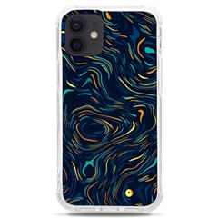 Colorful Abstract Pattern Creative Colorful Line Linear Background Iphone 12 Mini Tpu Uv Print Case	 by B30l