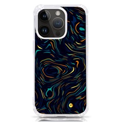 Colorful Abstract Pattern Creative Colorful Line Linear Background Iphone 14 Pro Tpu Uv Print Case by B30l