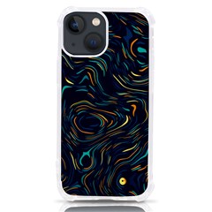 Colorful Abstract Pattern Creative Colorful Line Linear Background Iphone 13 Mini Tpu Uv Print Case by B30l