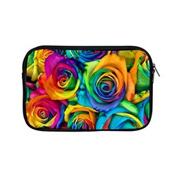 Colorful Roses Bouquet Rainbow Apple Macbook Pro 13  Zipper Case by B30l