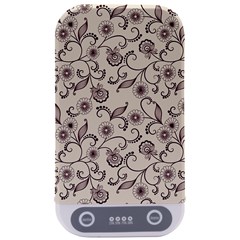 White And Brown Floral Wallpaper Flowers Background Pattern Sterilizers by B30l