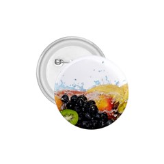 Variety Of Fruit Water Berry Food Splash Kiwi Grape 1 75  Buttons by B30l