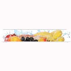 Variety Of Fruit Water Berry Food Splash Kiwi Grape Small Bar Mat by B30l