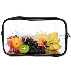 Variety Of Fruit Water Berry Food Splash Kiwi Grape Toiletries Bag (one Side) by B30l