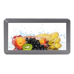 Variety Of Fruit Water Berry Food Splash Kiwi Grape Memory Card Reader (mini) by B30l