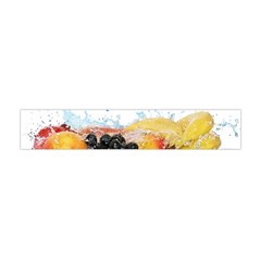 Variety Of Fruit Water Berry Food Splash Kiwi Grape Premium Plush Fleece Scarf (mini) by B30l