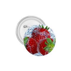 Red Strawberries Water Squirt Strawberry Fresh Splash Drops 1 75  Buttons by B30l