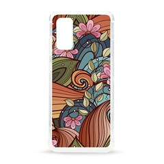 Multicolored Flower Decor Flowers Patterns Leaves Colorful Samsung Galaxy S20 6 2 Inch Tpu Uv Case by B30l