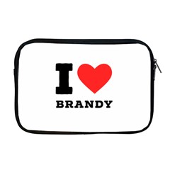 I Love Brandy Apple Macbook Pro 17  Zipper Case by ilovewhateva