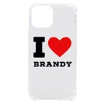 I love brandy iPhone 13 mini TPU UV Print Case Front