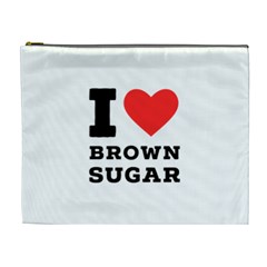 I Love Brown Sugar Cosmetic Bag (xl) by ilovewhateva