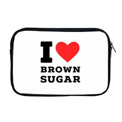 I Love Brown Sugar Apple Macbook Pro 17  Zipper Case by ilovewhateva