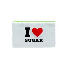 I Love Sugar  Cosmetic Bag (xs) by ilovewhateva