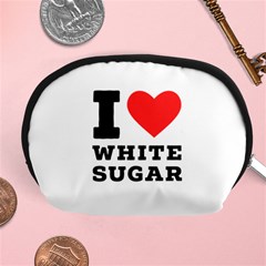 I Love White Sugar Accessory Pouch (medium) by ilovewhateva