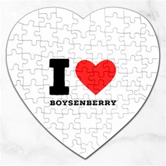 I Love Boysenberry  Jigsaw Puzzle (heart) by ilovewhateva