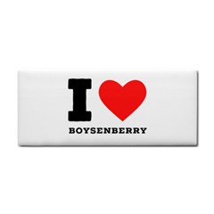 I Love Boysenberry  Hand Towel by ilovewhateva