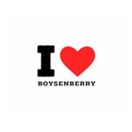 I love boysenberry  Premium Plush Fleece Blanket (Extra Small) 40 x30  Blanket Front