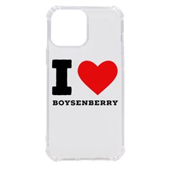 I Love Boysenberry  Iphone 13 Pro Max Tpu Uv Print Case by ilovewhateva