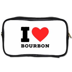 I Love Bourbon  Toiletries Bag (one Side) by ilovewhateva