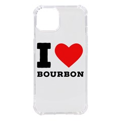 I Love Bourbon  Iphone 14 Tpu Uv Print Case by ilovewhateva