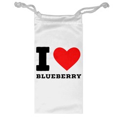 I Love Blueberry  Jewelry Bag by ilovewhateva