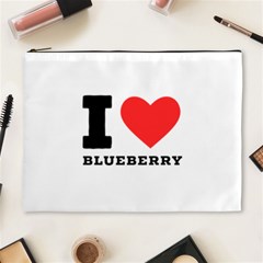 I Love Blueberry  Cosmetic Bag (xl) by ilovewhateva