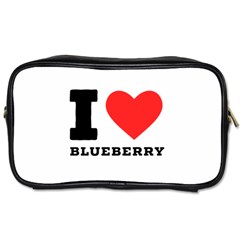 I Love Blueberry  Toiletries Bag (two Sides) by ilovewhateva