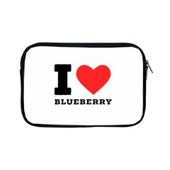 I Love Blueberry  Apple Ipad Mini Zipper Cases by ilovewhateva