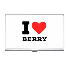 I Love Berry Business Card Holder by ilovewhateva