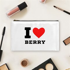 I Love Berry Cosmetic Bag (medium) by ilovewhateva