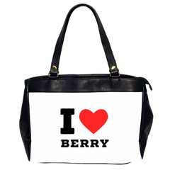 I Love Berry Oversize Office Handbag (2 Sides) by ilovewhateva