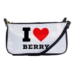 I love berry Shoulder Clutch Bag Front