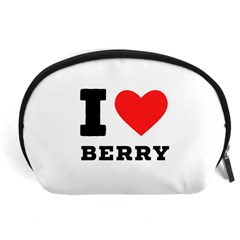 I Love Berry Accessory Pouch (large) by ilovewhateva