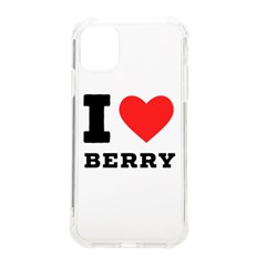 I Love Berry Iphone 11 Tpu Uv Print Case by ilovewhateva