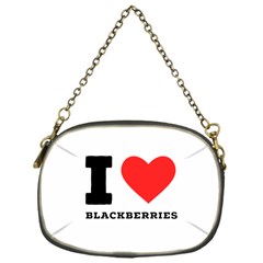 I Love Blackberries  Chain Purse (one Side) by ilovewhateva