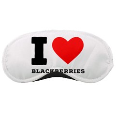 I Love Blackberries  Sleeping Mask by ilovewhateva